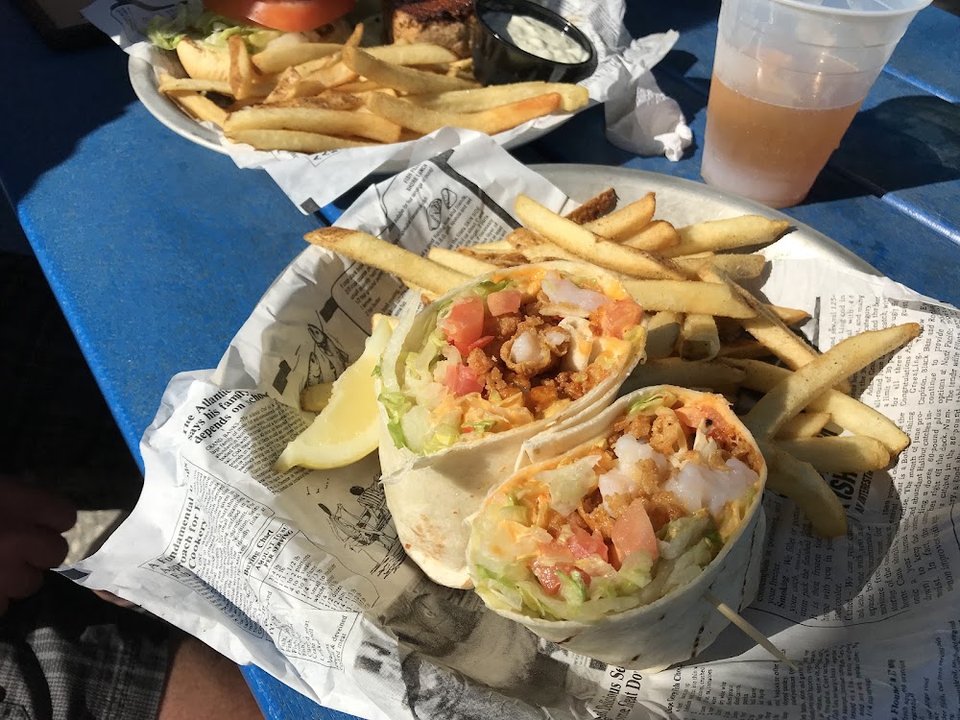 Bang Bang Shrimp Wrap
