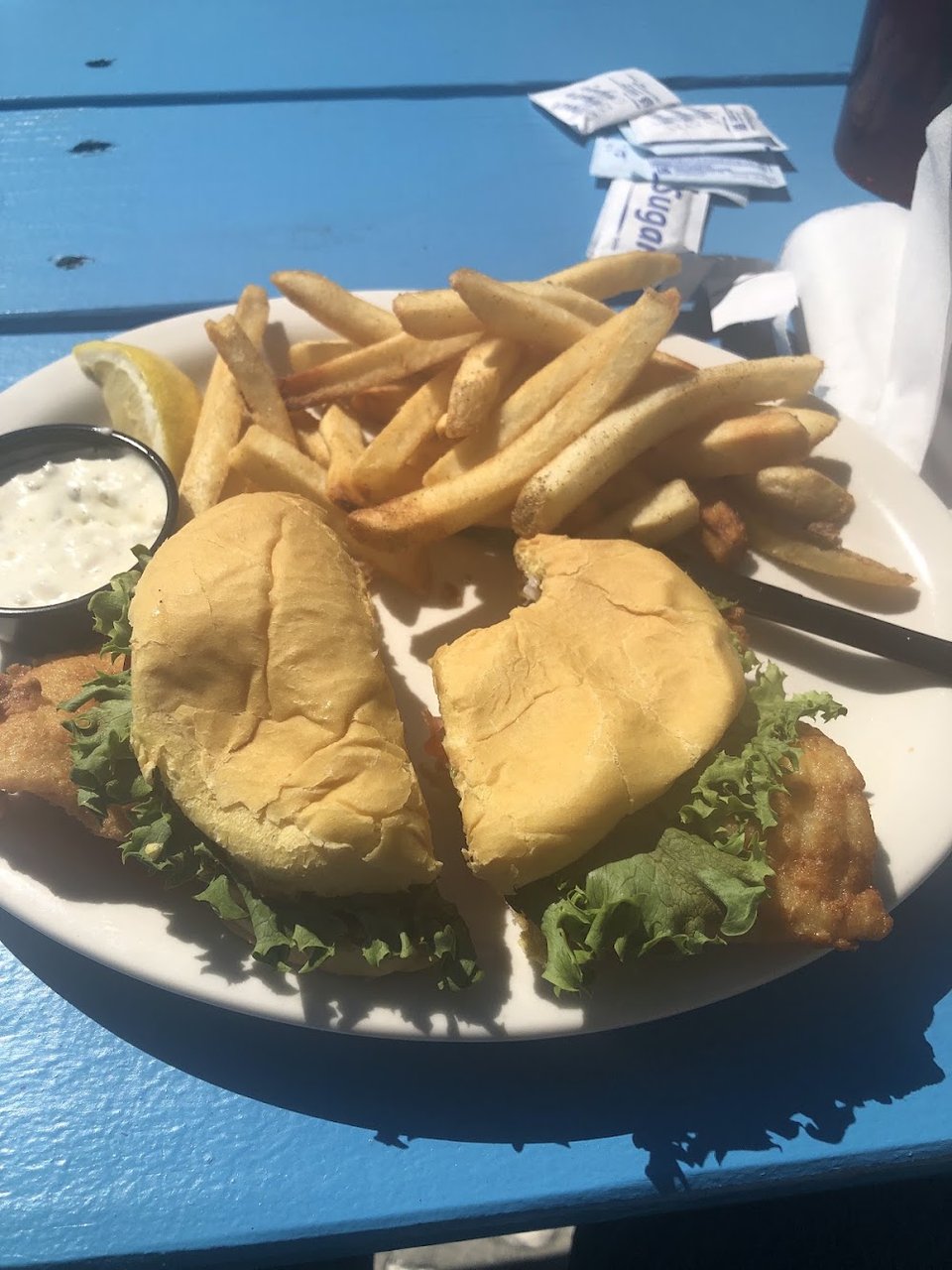 Flounder Sandwich